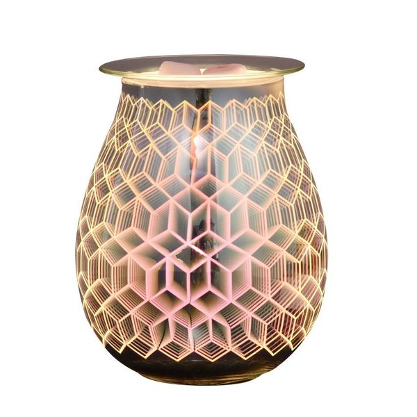 fragrance lamps 3d glass electric wax melt burners with light oil aroma lamp night decor
fragrance lamps 3d glass electric wax melt burners with light oil aroma lamp night decor