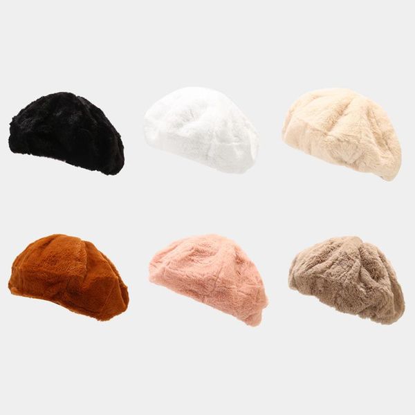 berets autumn and winter woolen thick warm lady's simple painter dome hat present for friends womens hats, Blue;gray
berets autumn and winter woolen thick warm lady's simple painter dome hat present for friends womens hats, Blue;gray