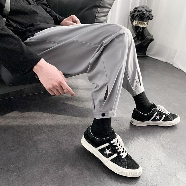 hybskr 2021 men's solid color pants fashion woman casual oversize trousers harajuku style clothing, Black
hybskr 2021 men's solid color pants fashion woman casual oversize trousers harajuku style clothing, Black