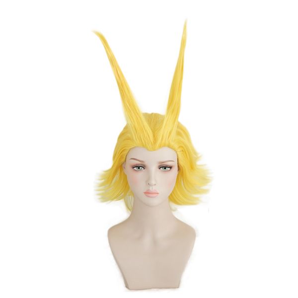 anime boku no academia all might golden cosplay wig halloween role play my hero academia costume hair wigs + wig cap, Black
anime boku no academia all might golden cosplay wig halloween role play my hero academia costume hair wigs + wig cap, Black