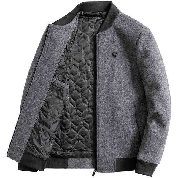 thoshine brand winter 30% wool men thick coats slim fit male fashion blend jackets outerwear smart casual baseball, Tan;black
thoshine brand winter 30% wool men thick coats slim fit male fashion blend jackets outerwear smart casual baseball, Tan;black