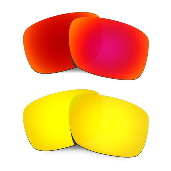 sunglasses hkuco for drop point polarized replacement lenses - red&gold 2 pairs, White;black
sunglasses hkuco for drop point polarized replacement lenses - red&gold 2 pairs, White;black