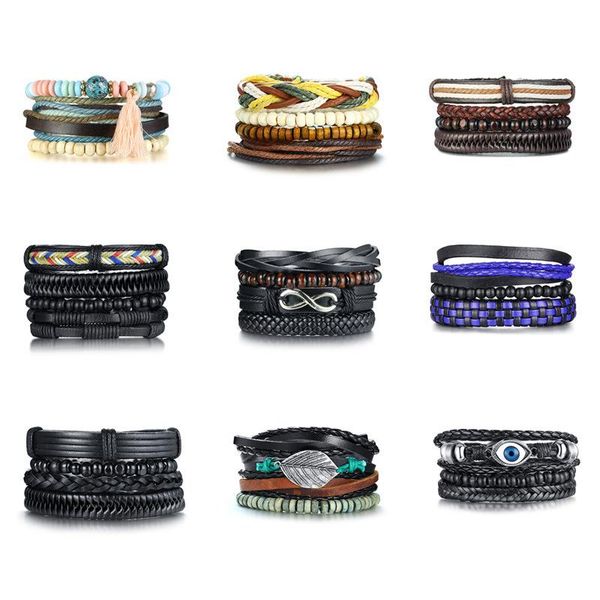 charm bracelets modyle leather men jewelry vintage classic retro plant bracelet bangles homme male jewellry, Golden;silver
charm bracelets modyle leather men jewelry vintage classic retro plant bracelet bangles homme male jewellry, Golden;silver