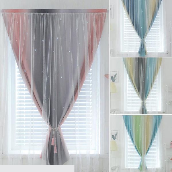 curtain & drapes punch-double-layer star shading curtains for home bedroom living room decoration easy install window
curtain & drapes punch-double-layer star shading curtains for home bedroom living room decoration easy install window