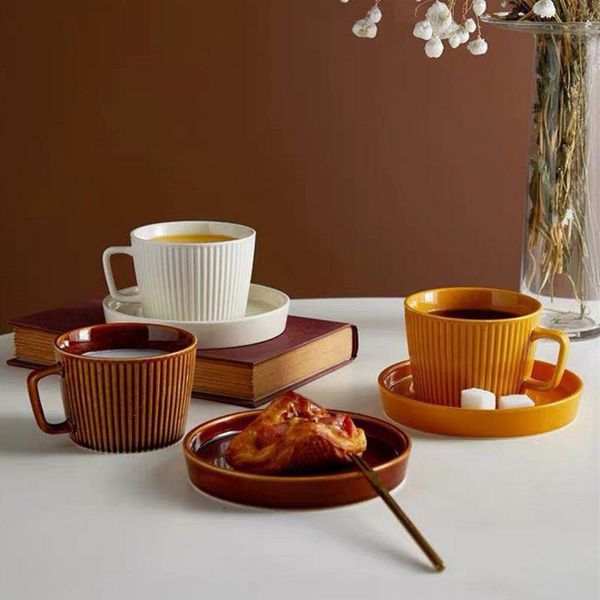 cups & saucers european ceramic coffee and saucer set retro exquisite afternoon tea cup breakfast milk mug home kitchen drinkware
cups & saucers european ceramic coffee and saucer set retro exquisite afternoon tea cup breakfast milk mug home kitchen drinkware