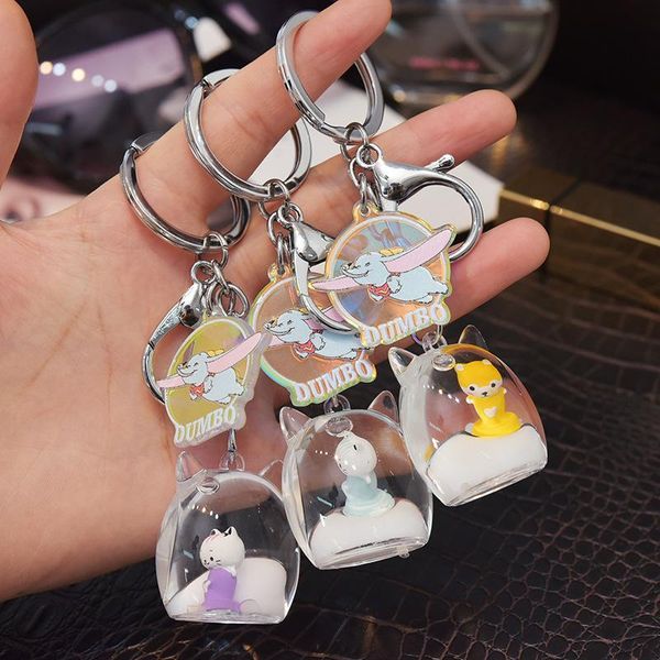 keychains net red floating milk bottle quicksand key chain liquid drifting cat pendant small gift activity practical, Silver
keychains net red floating milk bottle quicksand key chain liquid drifting cat pendant small gift activity practical, Silver