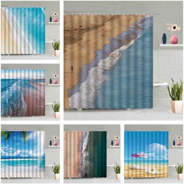 shower curtains ocean sandy beach curtain blue sky sea wave scenic bathroom wall hanging screen waterproof with hook home decor
shower curtains ocean sandy beach curtain blue sky sea wave scenic bathroom wall hanging screen waterproof with hook home decor