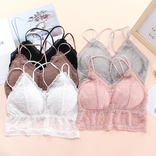 yoga outfit cross back lace underwear bralette summer crop padded brassiere girls push up bra seamless women
yoga outfit cross back lace underwear bralette summer crop padded brassiere girls push up bra seamless women