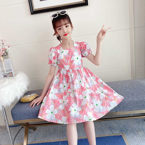 summer girls dresses 2021 new casual children print short sleeve dress elegant backless princess dress baby girl clothes 2 to 12, Red;yellow
summer girls dresses 2021 new casual children print short sleeve dress elegant backless princess dress baby girl clothes 2 to 12, Red;yellow