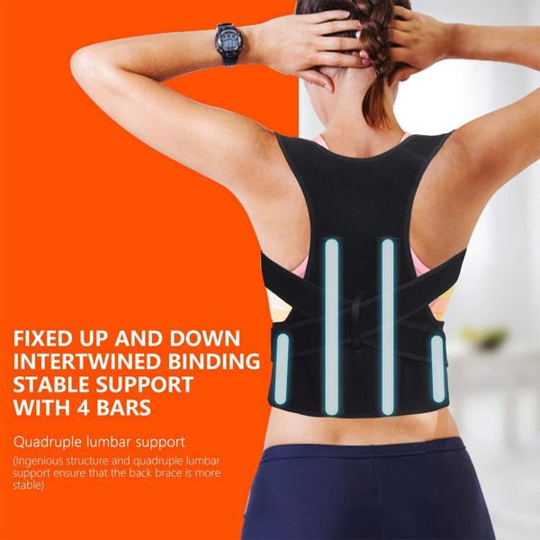 back posture corrector with adjustable waist belt, can relieve pain aof menand women support black, Black;blue
back posture corrector with adjustable waist belt, can relieve pain aof menand women support black, Black;blue