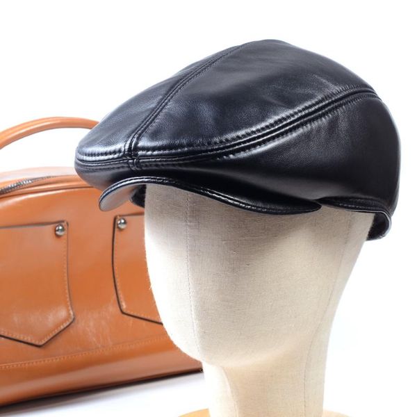 visors men's real leather winter warm sheepskin army beret golf cap sboy hats/caps, Blue;gray
visors men's real leather winter warm sheepskin army beret golf cap sboy hats/caps, Blue;gray