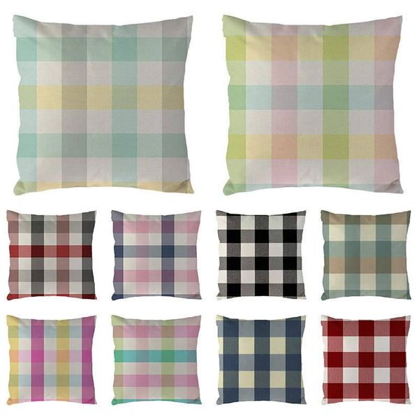 cushion/decorative pillow 45x45cm cotton linen plaid cushion cover white black checked red lattice for sofa room home office decor 1728
cushion/decorative pillow 45x45cm cotton linen plaid cushion cover white black checked red lattice for sofa room home office decor 1728