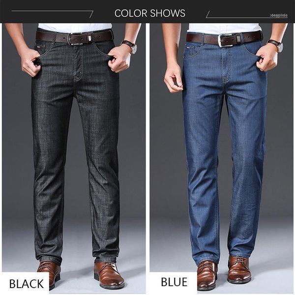 men's jeans 2021 men summer thin breathable soft mid straight regular trousers vintage mens clothing1, Blue
men's jeans 2021 men summer thin breathable soft mid straight regular trousers vintage mens clothing1, Blue