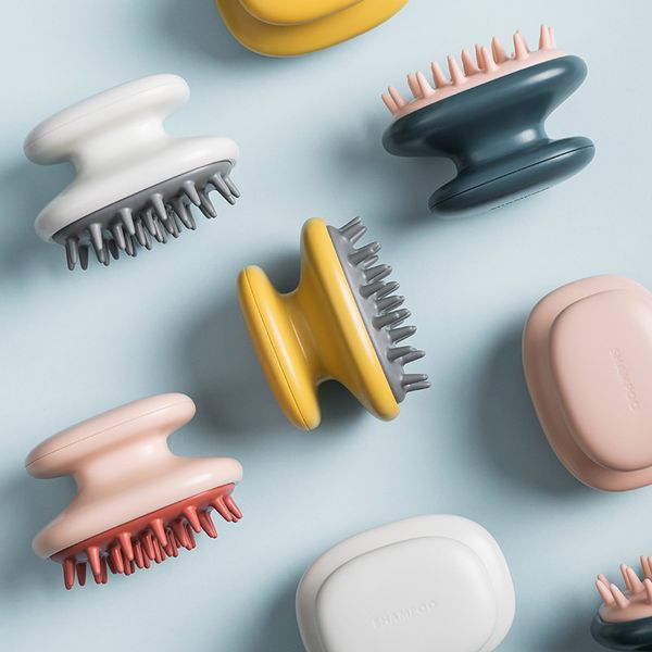 handheld abs scalp shampoo massage brush washing shower air cushion hair comb mini head meridian massage comb, Silver
handheld abs scalp shampoo massage brush washing shower air cushion hair comb mini head meridian massage comb, Silver