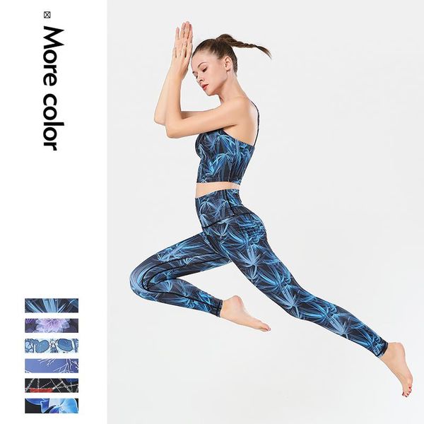 women fitness elastic active printed activewear long tight legging pants gym workout two pieces suits outfits sports sets women's piec, White
women fitness elastic active printed activewear long tight legging pants gym workout two pieces suits outfits sports sets women's piec, White