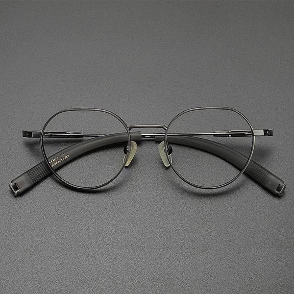 fashion sunglasses frames 2021 pure titanium eyeglasses frame men brand round optical glasses myopia hyperopia prescription women eyewear, Black
fashion sunglasses frames 2021 pure titanium eyeglasses frame men brand round optical glasses myopia hyperopia prescription women eyewear, Black