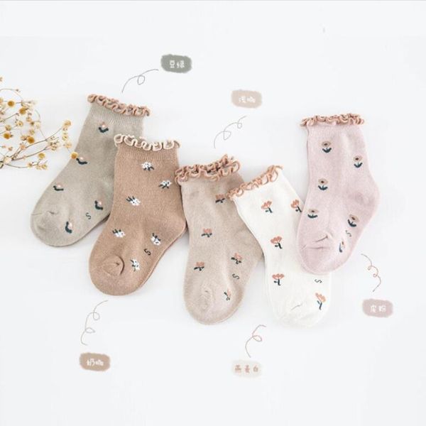 socks floral embroidery baby girls frilly soft cotton breathable infant boys knee high kids school toddler socking, Pink;yellow
socks floral embroidery baby girls frilly soft cotton breathable infant boys knee high kids school toddler socking, Pink;yellow