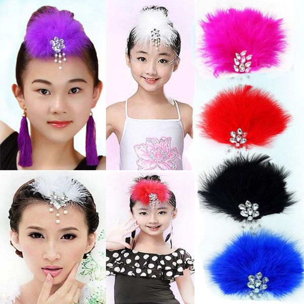 hair clips & barrettes earofcorn latin performance tassel pearl feather tiara hairpin super fairy beautiful accessories, Golden;silver 
hair clips & barrettes earofcorn latin performance tassel pearl feather tiara hairpin super fairy beautiful accessories, Golden;silver