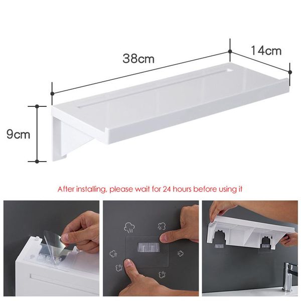 1pcs bathroom storage shelf rack stand display abs wall shower self adhesive organizer for kitchen shelves
1pcs bathroom storage shelf rack stand display abs wall shower self adhesive organizer for kitchen shelves
