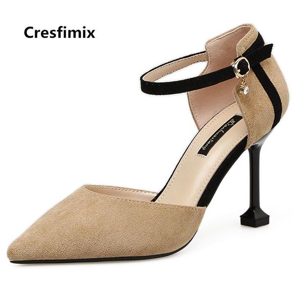 cresfimix women fashion beige flock comfortable buckle strap high heel shoes black pointed toe femmes hauts talons e3707 dress
cresfimix women fashion beige flock comfortable buckle strap high heel shoes black pointed toe femmes hauts talons e3707 dress