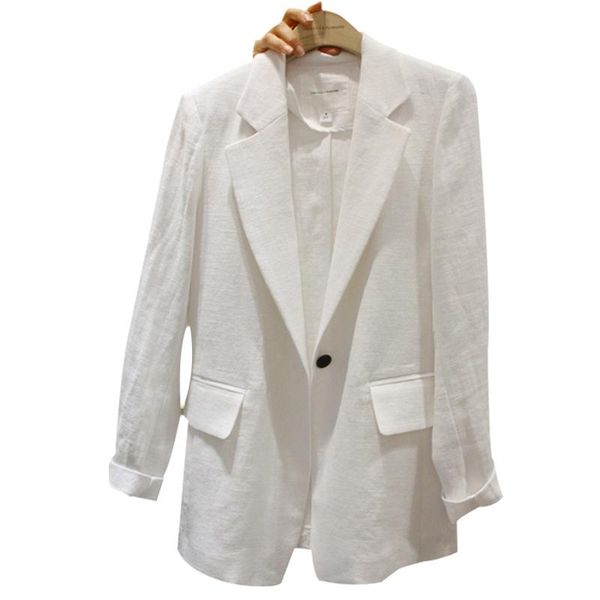 women's suits & blazers zvaqs ladies blazer 2021 long sleeve blaser women suit jacket female feminine linen slim korean casual cotton c, White;black
women's suits & blazers zvaqs ladies blazer 2021 long sleeve blaser women suit jacket female feminine linen slim korean casual cotton c, White;black