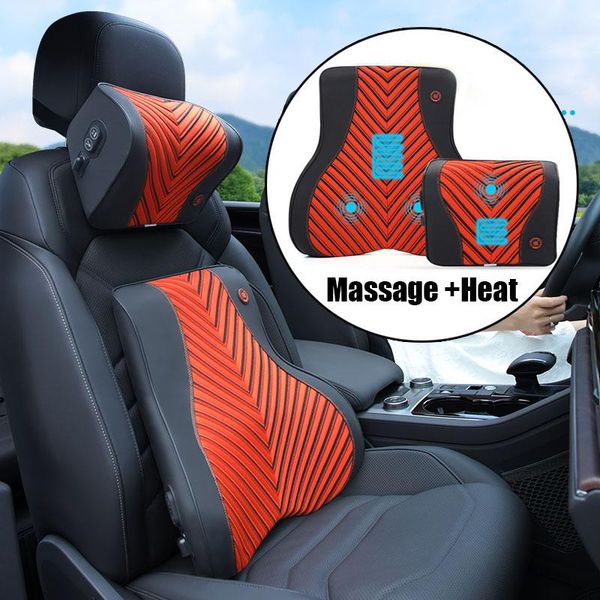 seat cushions 2 in 1 car massage neck support pillow heat back headrest simulation human travel accessories
seat cushions 2 in 1 car massage neck support pillow heat back headrest simulation human travel accessories