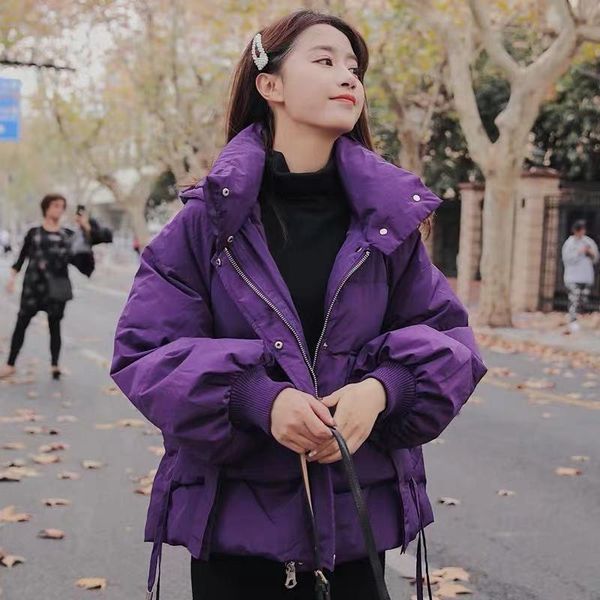 women's down & parkas 2021 fashion winter hooded jacket women solid casual thick warm female korean loose long sleeve coat clothing l82, Black
women's down & parkas 2021 fashion winter hooded jacket women solid casual thick warm female korean loose long sleeve coat clothing l82, Black