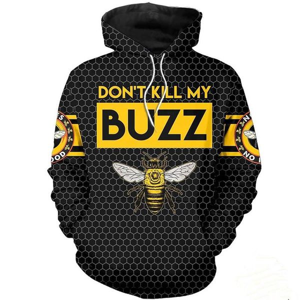 men's hoodies & sweatshirts fashion bee 3d and women's printed shirt sweatshirt zipper hoodie, Black
men's hoodies & sweatshirts fashion bee 3d and women's printed shirt sweatshirt zipper hoodie, Black