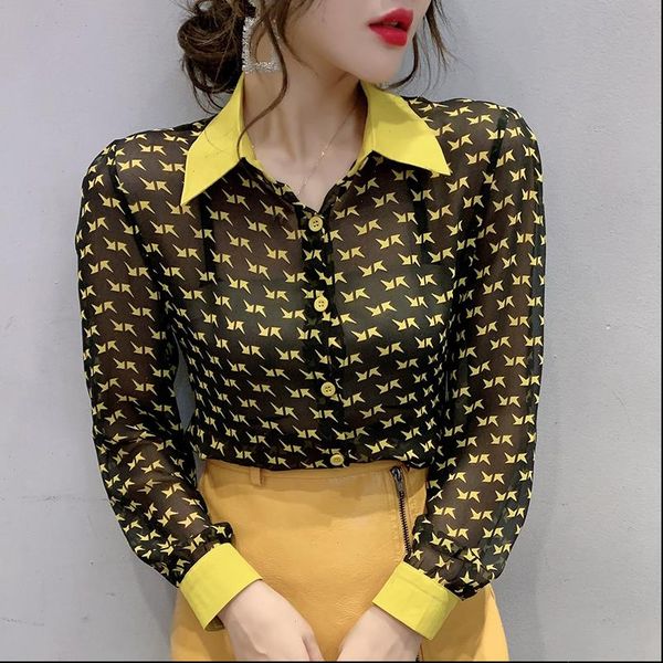 fashion korean women blouses clothes patchwork print contrast color blouse shirt spring summer chiffon ropa mujer t02523, White
fashion korean women blouses clothes patchwork print contrast color blouse shirt spring summer chiffon ropa mujer t02523, White