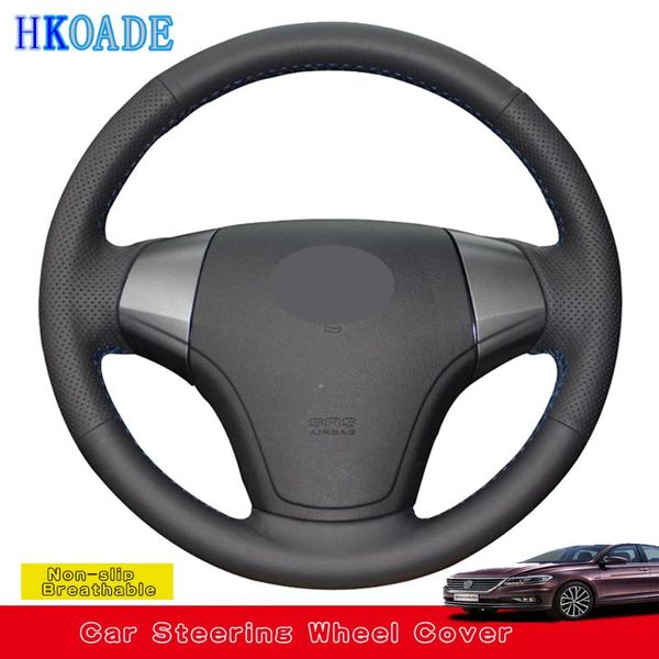 steering wheel covers diy hand-stitched black comfortable genuine leather car accessories cover for elantra 2008-2010
steering wheel covers diy hand-stitched black comfortable genuine leather car accessories cover for elantra 2008-2010