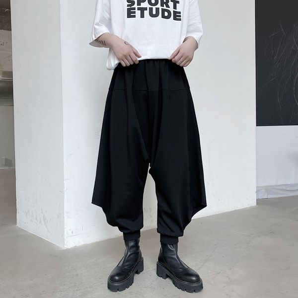 pants fashionable the nightclub hairstylist harlan trend dark yamamoto men's capris hip hop loose leggings, Black
pants fashionable the nightclub hairstylist harlan trend dark yamamoto men's capris hip hop loose leggings, Black