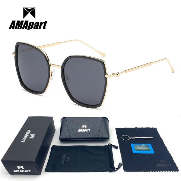 sunglasses amapart polarized for men women driving fishing sports outdoors uv400 protection anti-glare, White;black
sunglasses amapart polarized for men women driving fishing sports outdoors uv400 protection anti-glare, White;black