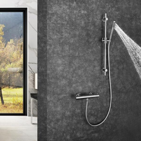 thermostatic bathroom wall mount faucet shower tap 2-handle constancy temperature water mixer sets
thermostatic bathroom wall mount faucet shower tap 2-handle constancy temperature water mixer sets