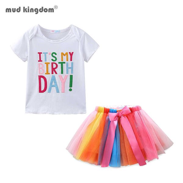 mudkingdom girls birthday outfits colorful letter net yarn summer skirt set 210615, White
mudkingdom girls birthday outfits colorful letter net yarn summer skirt set 210615, White