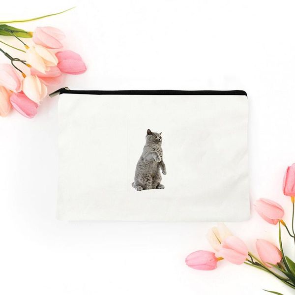 cosmetic bags & cases cat makeup storage mini bag for organizer woman handbags pouch women women's travel personal kawaii
cosmetic bags & cases cat makeup storage mini bag for organizer woman handbags pouch women women's travel personal kawaii