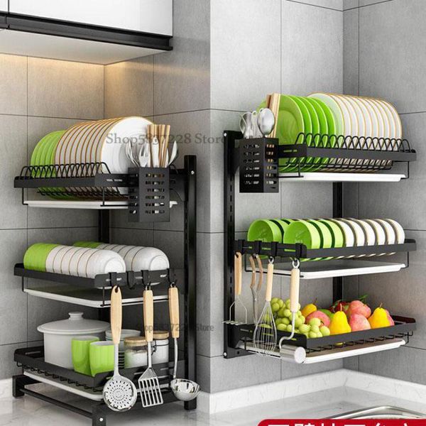 kitchen storage & organization stainless steel racks, dish wall-mounted hanging dishes, tableware box, and chopsticks
kitchen storage & organization stainless steel racks, dish wall-mounted hanging dishes, tableware box, and chopsticks