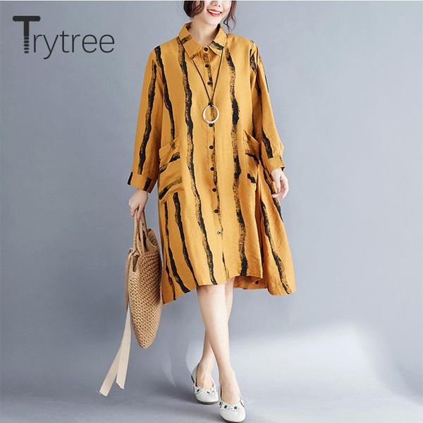 casual dresses dressesytree 2021 autumn blouses women turn-down collar single-breasted pockets striped office lady long shirts dress, Black;gray
casual dresses dressesytree 2021 autumn blouses women turn-down collar single-breasted pockets striped office lady long shirts dress, Black;gray