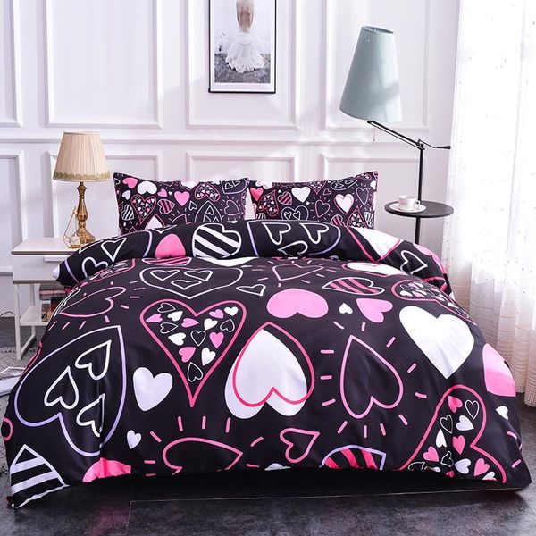 colorful hearts pattern bedding sets 2/3pcs duvet quilt cover pillowcase twin full sizes bed linen set lady birthday gift
colorful hearts pattern bedding sets 2/3pcs duvet quilt cover pillowcase twin full sizes bed linen set lady birthday gift
