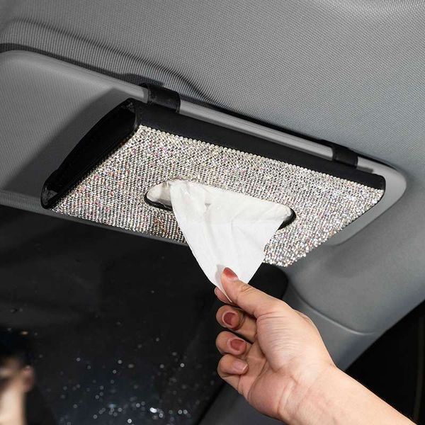 bling car sun visor box pu leather tissue case hand-made sparkling crystal auto napkin holder for women
bling car sun visor box pu leather tissue case hand-made sparkling crystal auto napkin holder for women