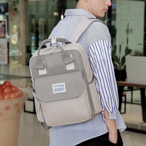 backpack women nylon candy color waterproof school bags for teenagers girls patchwork female rucksack mochila
backpack women nylon candy color waterproof school bags for teenagers girls patchwork female rucksack mochila