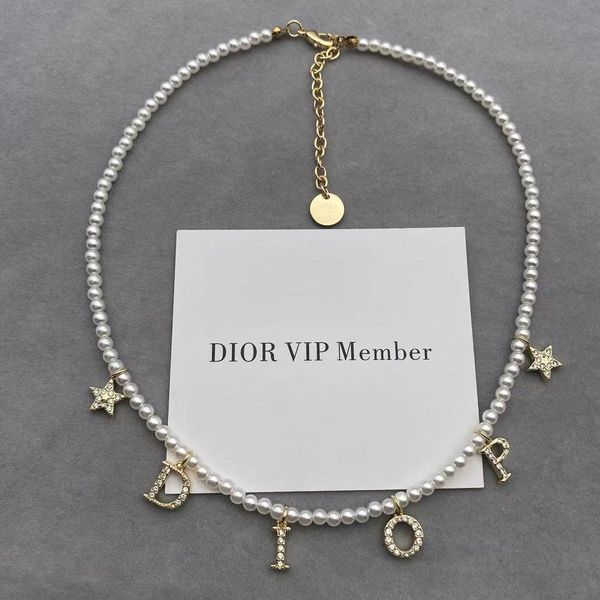 luxury designer fashion letter pearl necklace do collar necklace temperament star same style, Red;brown
luxury designer fashion letter pearl necklace do collar necklace temperament star same style, Red;brown