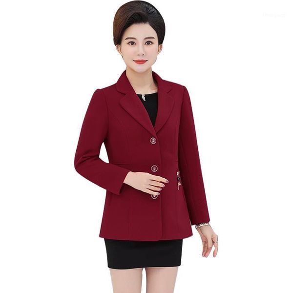 women spring autumn coat middle-aged women's fashion coats suit collar single-breasted office outerwear plus size 5xl short jackets, Black;brown
women spring autumn coat middle-aged women's fashion coats suit collar single-breasted office outerwear plus size 5xl short jackets, Black;brown