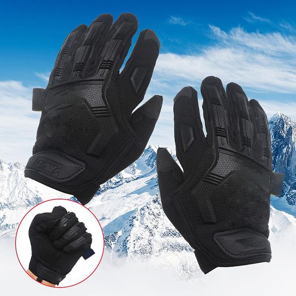 cycling gloves full finger glove anti-slip keep warm windproof touchscreen for outdoor motorcycle ski fishing hunting camping, Black
cycling gloves full finger glove anti-slip keep warm windproof touchscreen for outdoor motorcycle ski fishing hunting camping, Black