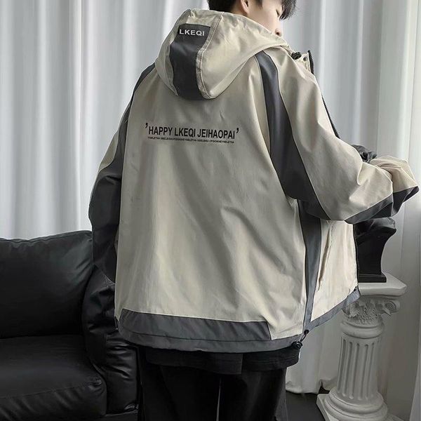 liner harakuju jacket for men style overcoat impermeable zipper trench motorcycle chaquetas hombre men's clothing by50jk jackets, Black;brown
liner harakuju jacket for men style overcoat impermeable zipper trench motorcycle chaquetas hombre men's clothing by50jk jackets, Black;brown