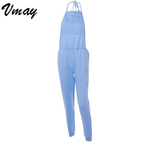 women's jumpsuits & rompers vmay hanging large pocket neck apron elastic waist backless jumpsuit 2021 causal style solid color, Black;white
women's jumpsuits & rompers vmay hanging large pocket neck apron elastic waist backless jumpsuit 2021 causal style solid color, Black;white