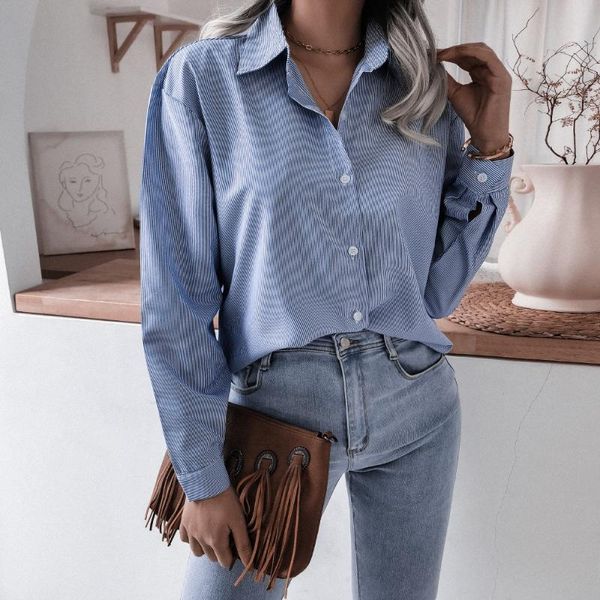 women's blouses & shirts chifirena minimalist loose blue for women turn-down collar solid 2021 long sleeve blusa office ladie, White
women's blouses & shirts chifirena minimalist loose blue for women turn-down collar solid 2021 long sleeve blusa office ladie, White