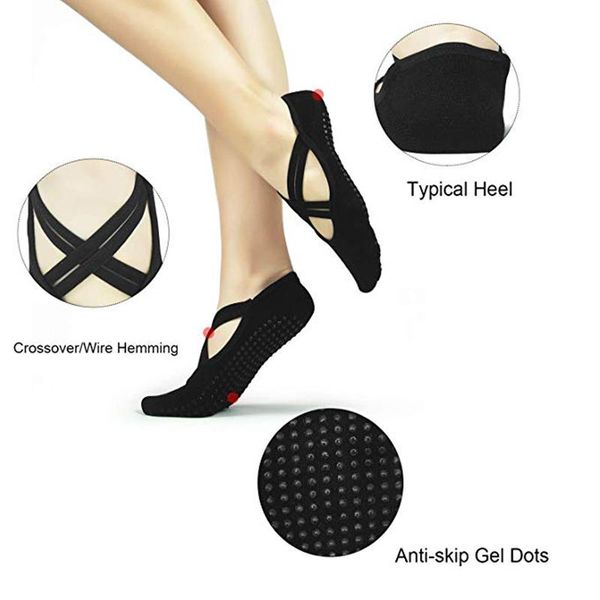 ankle support 1 pair yoga socks women anti-slip home fitness sport gym pilates ballet dance sock breathable elasticity soft, Blue;black
ankle support 1 pair yoga socks women anti-slip home fitness sport gym pilates ballet dance sock breathable elasticity soft, Blue;black