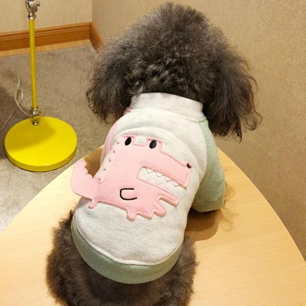 dog apparel cute crocodile embroidery sweater cotton pet clothes for small dogs clothing puppy t-shirt cat hoodie coat winter
dog apparel cute crocodile embroidery sweater cotton pet clothes for small dogs clothing puppy t-shirt cat hoodie coat winter