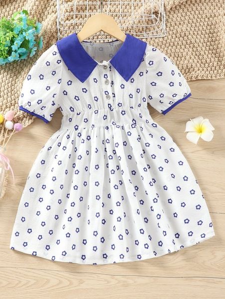 toddler girls allover floral print contrast trim puff sleeve dress she, Red;yellow
toddler girls allover floral print contrast trim puff sleeve dress she, Red;yellow