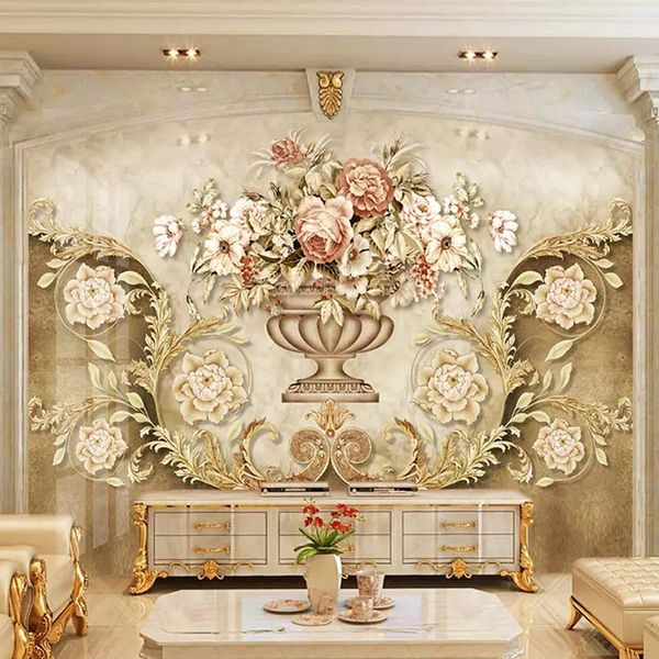 european style luxury flowers po wallpaper 3d retro living room tv sofa background wall painting papel de parede sala fresco wallpapers
european style luxury flowers po wallpaper 3d retro living room tv sofa background wall painting papel de parede sala fresco wallpapers